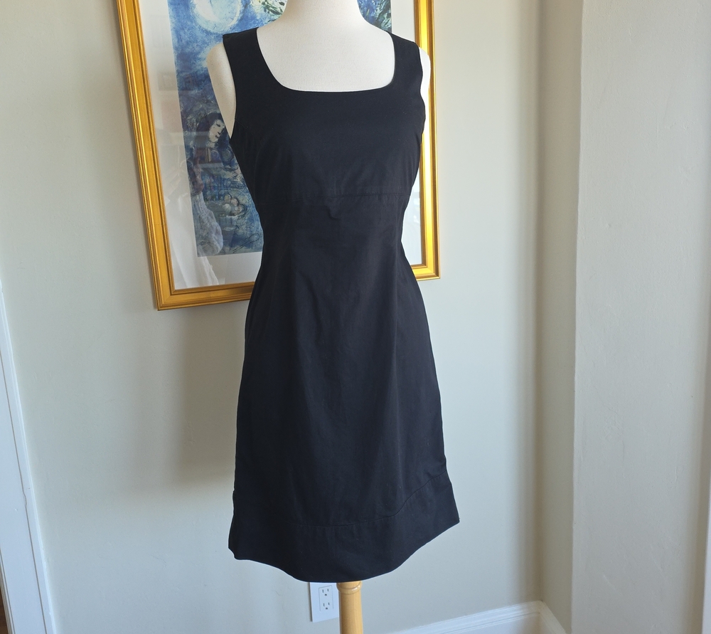 💙Old Navy Cotton Stretch Black Dress